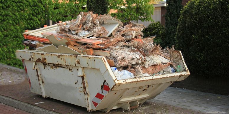 Construction debris removal in Herndon VA